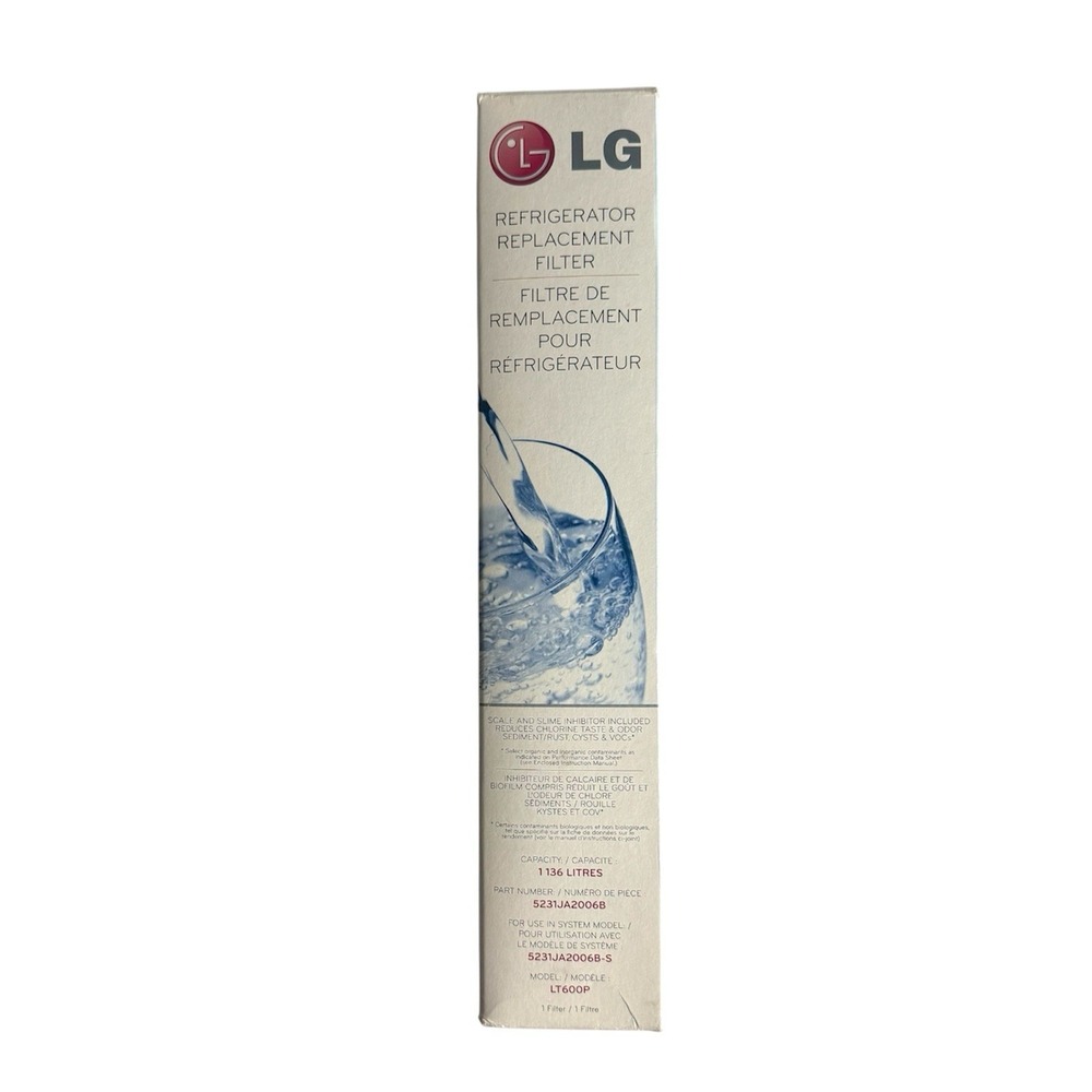 LG LT600P Refrigerator Water Filter 5231JA2006B Genuine OEM Replacement NEW
